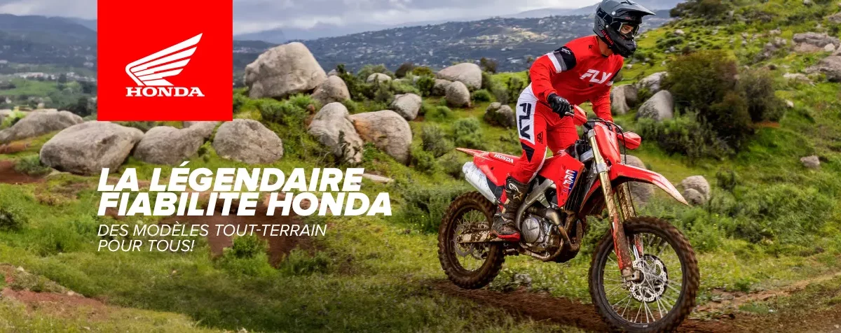 HONDA HORS-ROUTE (motocross)