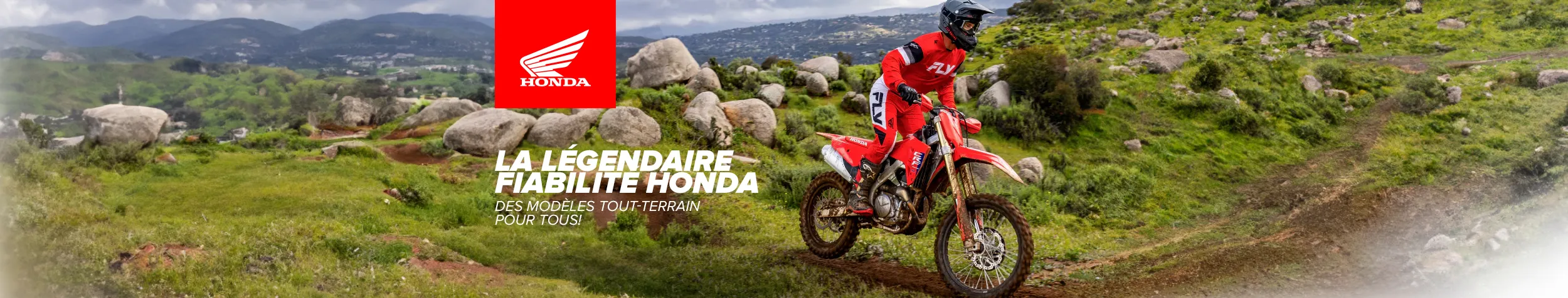HONDA HORS-ROUTE (motocross)